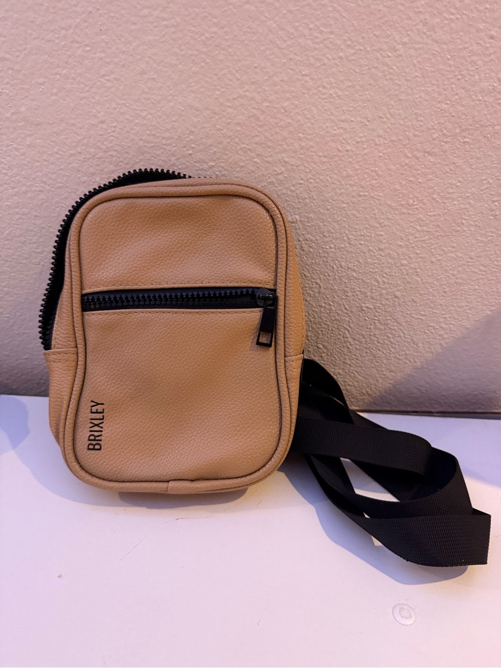 Leather dune Brixley crossbody bag backpack